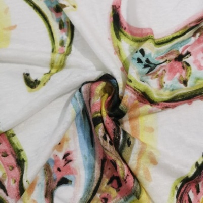 Malha 100% Linho PAISLEY