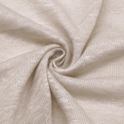 Malha 100% Linho AREIA