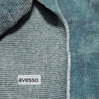 Malha Peluche (tipo veludo) AZUL TURQUESA