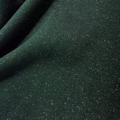 Felpa Americana alg/poly c/lurex VERDE