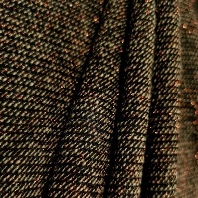 Felpa Italiana c/lurex BRILHO CASTANHO