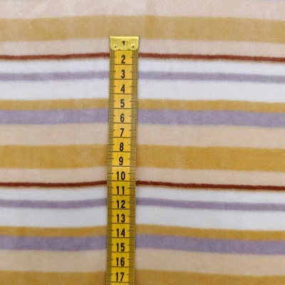 Malha Peluche (tipo veludo) Jaquard STRIPES