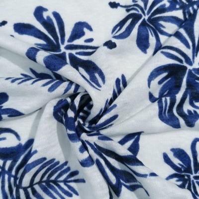 Malha 100% Linho TROPICAL BLUE