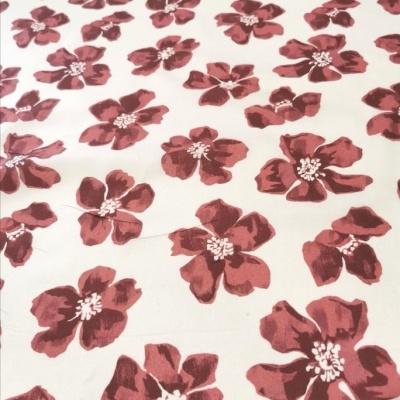 Tecido Voile Algodão FLORIDO