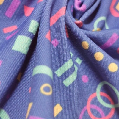 Malha Jersey Licra GEOMETRIA