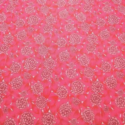 Malha Jersey Licra FLOR ROSA