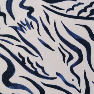 Tecido Voile BLUE BIRD