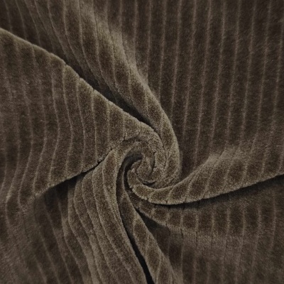 Malha Peluche (tipo veludo) Jaquard c/Elastano AUBURN