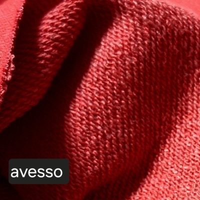 Malha Diagonal s/ Carda DARK RED