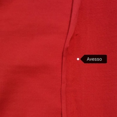 Malha Italiana s/carda elastano VERMELHO