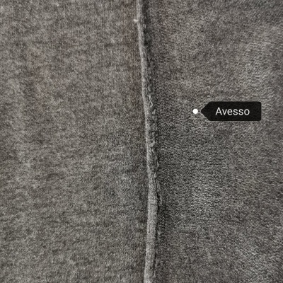 Malha Italiana s/ Carda c/ Elastano CINZENTO ESCURO