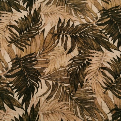 Malha Piquet FOLHEADO MARROM