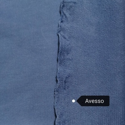 Malha Italiana s/ Carda Orgânico AZUL RIVERSIDE