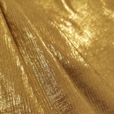 Malha Jersey Interlock c/ Lurex OSCAR GOLD