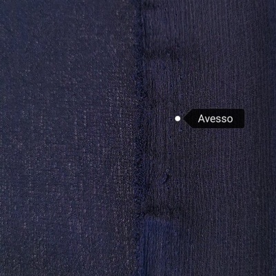 Tecido Chiffon MARINHO ESCURO