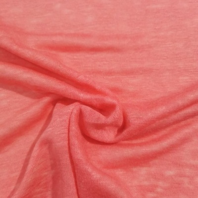 Malha 100% Linho CORAL