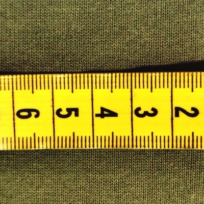 Malha Canelada / Rib VERDE RELVA