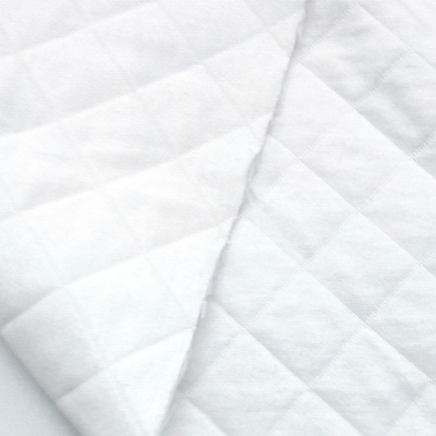 Malha Interlock Jacquard dupla face WHITE