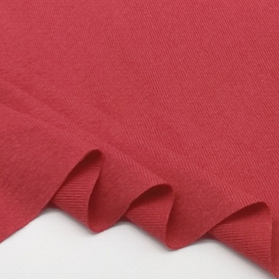 Malha canelada /rib RED MAIN