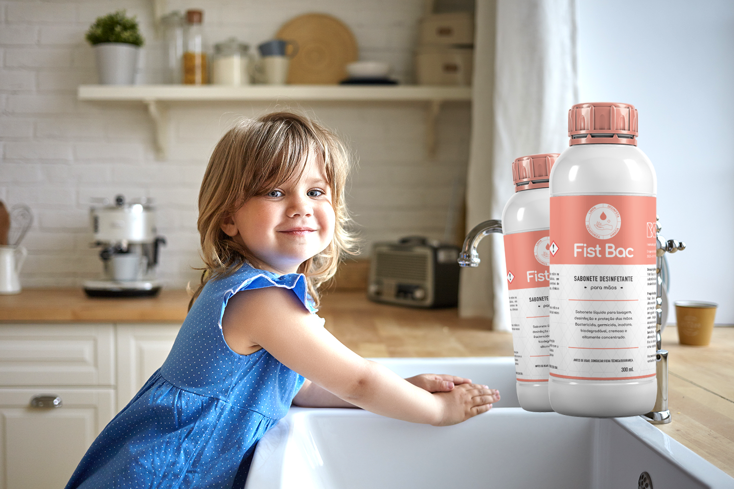 Sabonete desinfetante mãos - Fist Bac Sabonete desinfetante mãos - Fist Bac