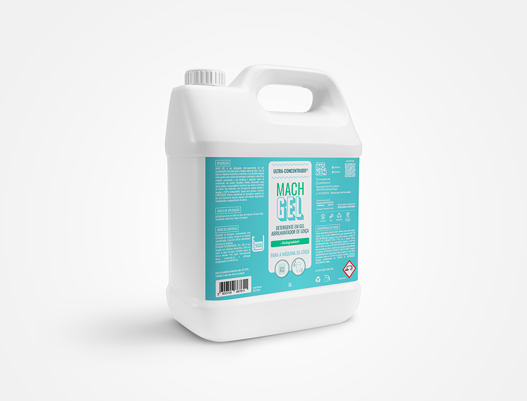 *NOVO Detergente em gel p/ máquina da loiça com encapsulador de odores - MACH GEL *NOVO Detergente em gel p/ máquina da loiça com encapsulador de odores - MACH GEL