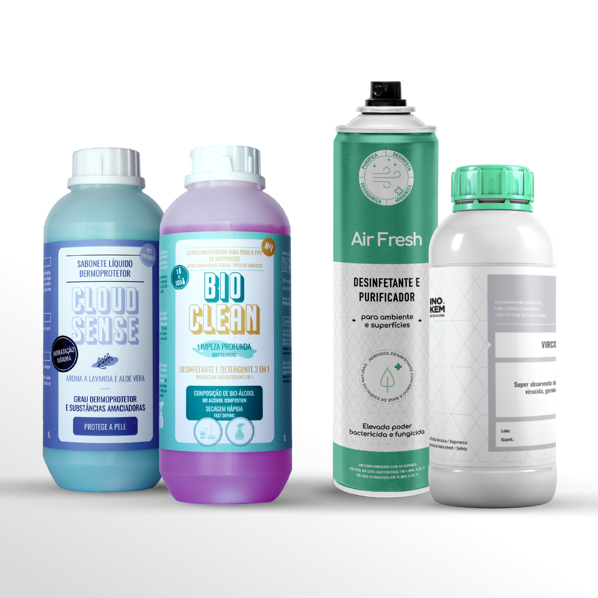 Cabaz famílias com animais - Vircov ABS | Bio Clean | Air fresh | Cloud sense Cabaz famílias com animais - Vircov ABS | Bio Clean | Air fresh | Cloud sense