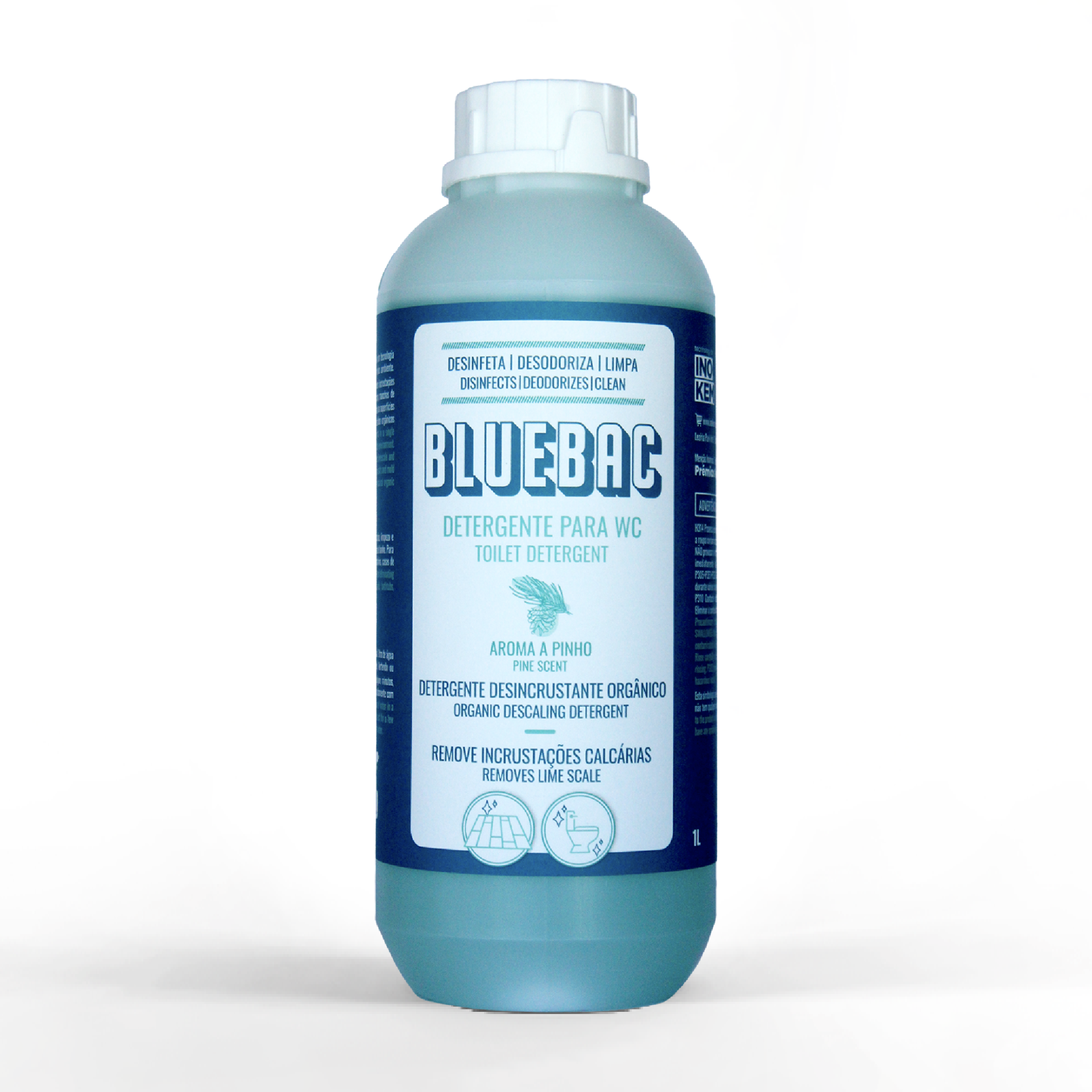 Detergente e desincrustante WC Pinho - BLUEBAC Detergente e desincrustante WC Pinho - BLUEBAC