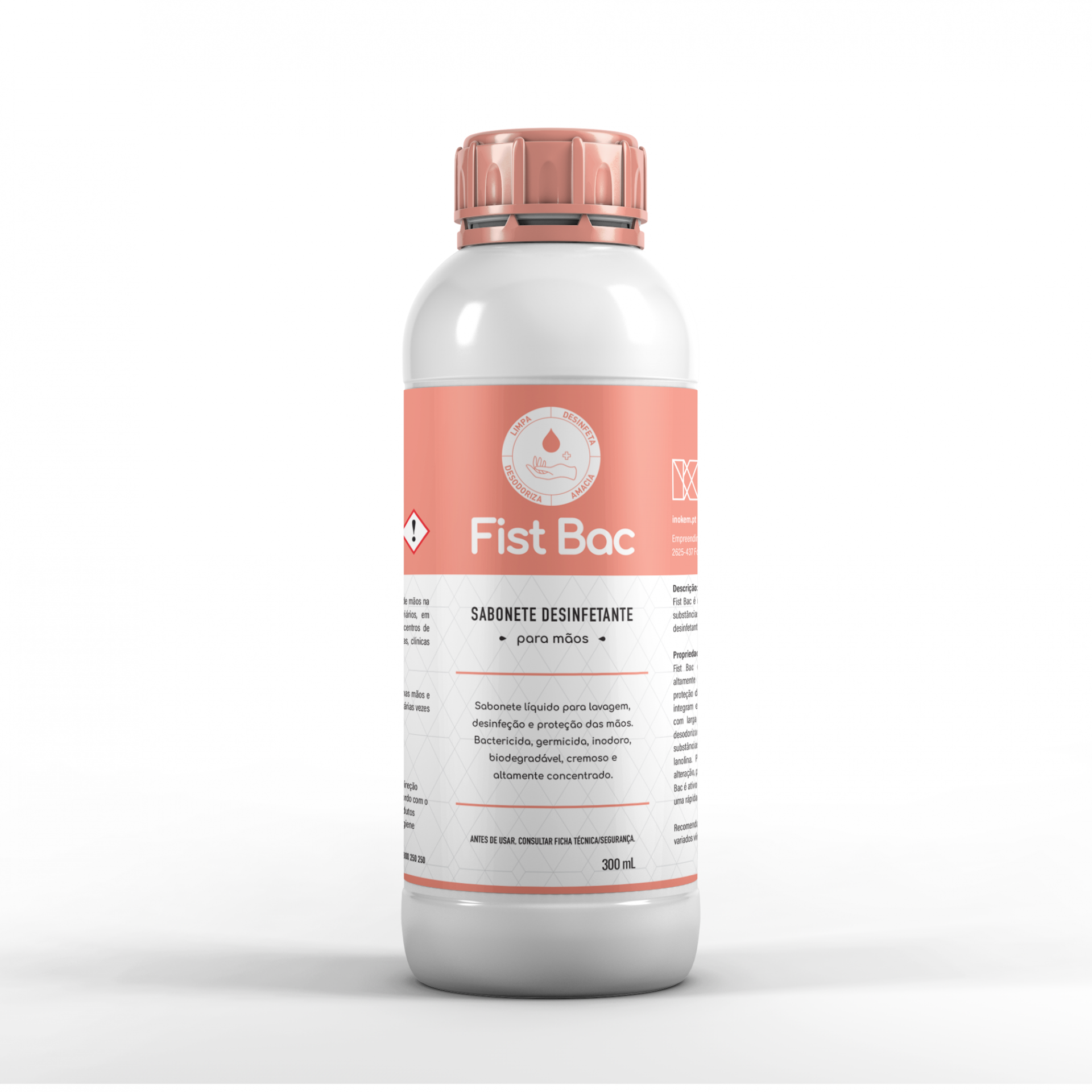 Sabonete desinfetante mãos - Fist Bac Sabonete desinfetante mãos - Fist Bac