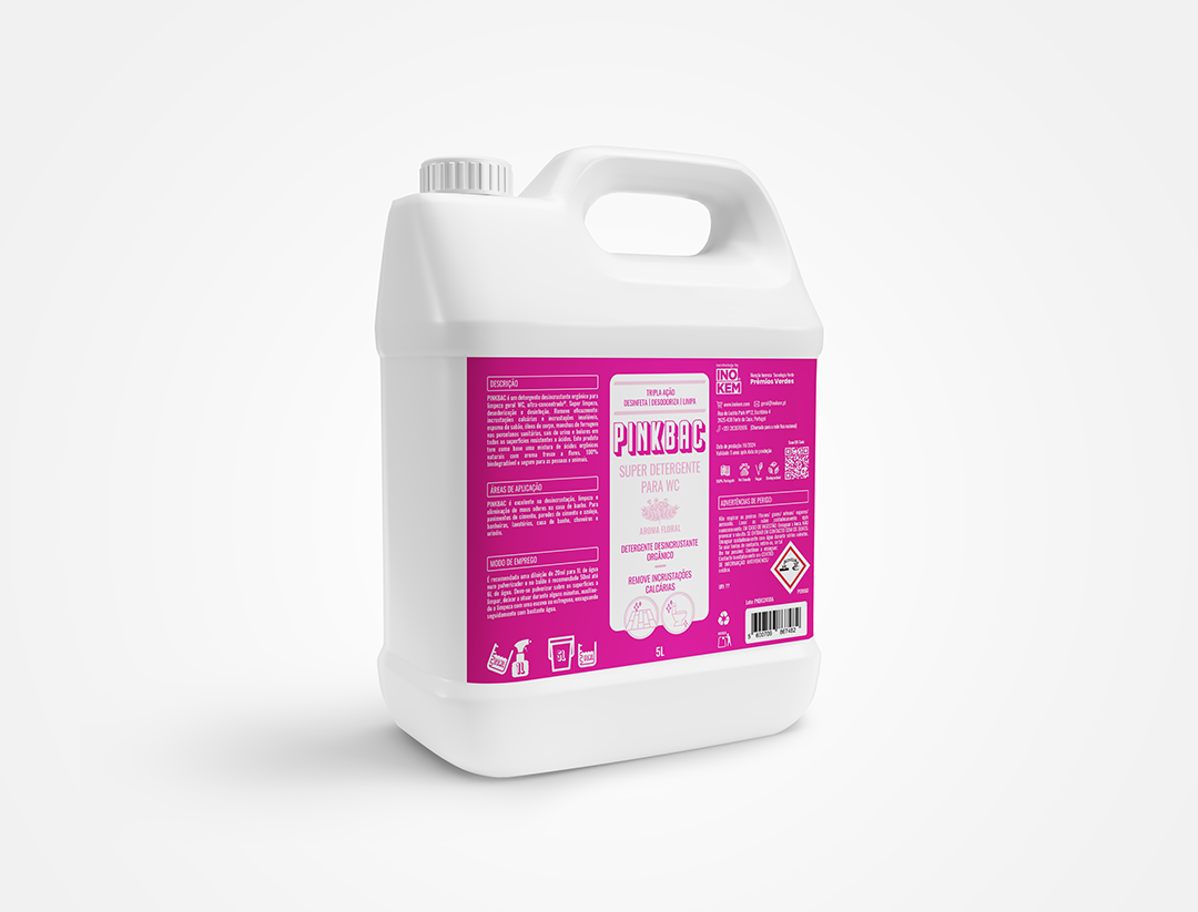 Detergente, desincrustante WC Orquídea - PINKBAC Detergente, desincrustante WC Orquídea - PINKBAC