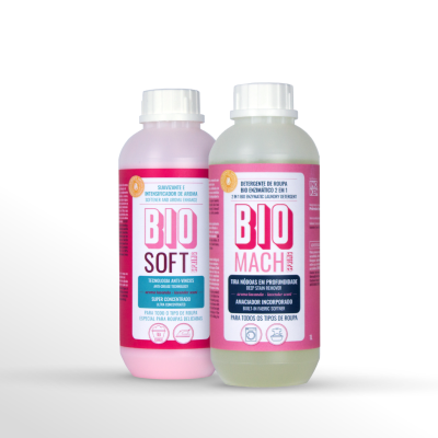 Pack Roupa Spring - BIOMACH SPRING | BIOSOFT SPRING aroma lavanda