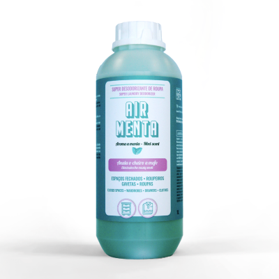 Super desodorizante de roupa aroma mentol - AIR MENTA