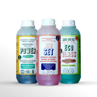 Pack Poupança c/ repelente natural - Bioset | Power | Eco Glass