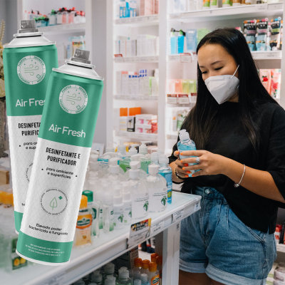 Desinfetante purificador de Ar 750 ml - Air Fresh