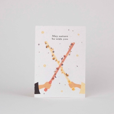 Postal para Plantar Resetea
