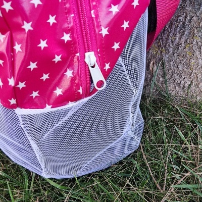 Mochila para brinquedos de praia