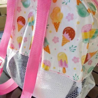 Mochila para brinquedos de praia
