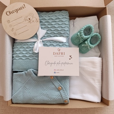 Kit completo em verde água - Outono/Inverno