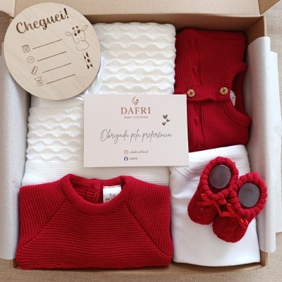 Kit completo em vermelho - Outono/Inverno