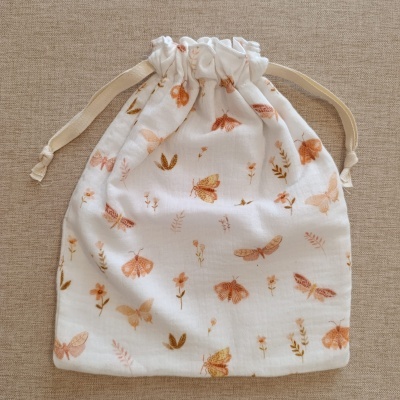 Saco de primeira roupinha - borboletas