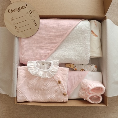 Box completa de essenciais - rosa claro