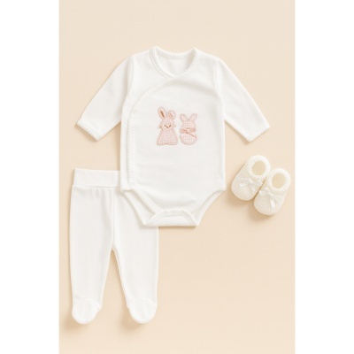 Kit básico coelhinho rosa