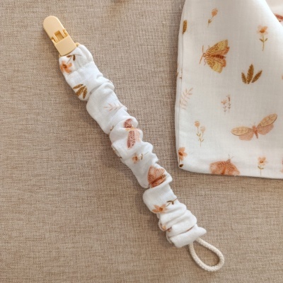 Porta chupetas - borboleta