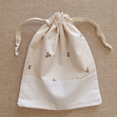 Saco de primeira roupinha - limões com barra