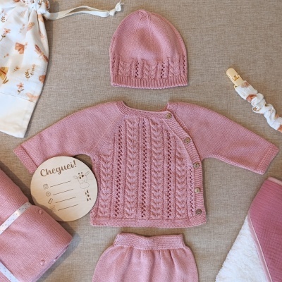 Conjunto de malha 3 peças