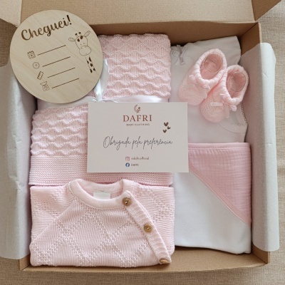 Kit completo em rosa claro - Outono/Inverno