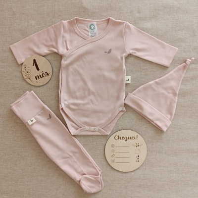 Conjunto em algodão orgânico