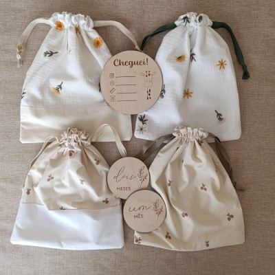 Sacos de primeira roupinha (Personalizável)