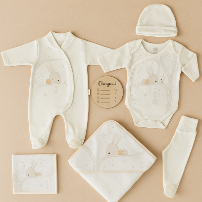 Kit saída maternidade coelhinho