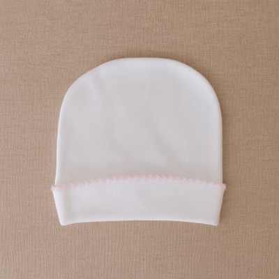 Gorro 100% algodão - rosa