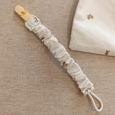 Porta chupetas - limão